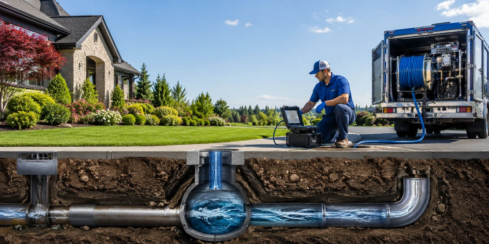 Drainage restoration information for Glen Jean, WV